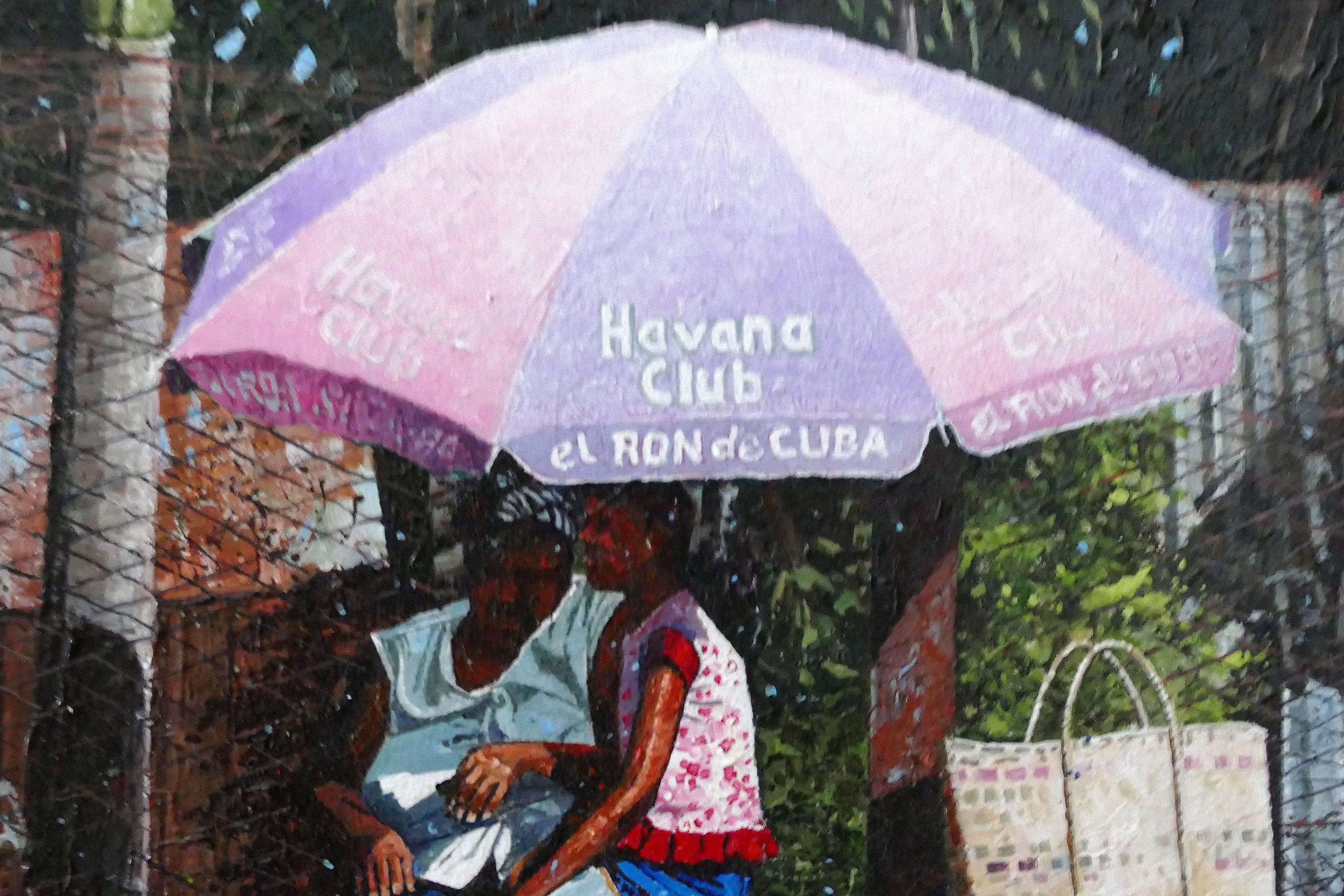 Dwight Baird  'Mother And Child' 2015- Acrylic- Signed For Sale 3