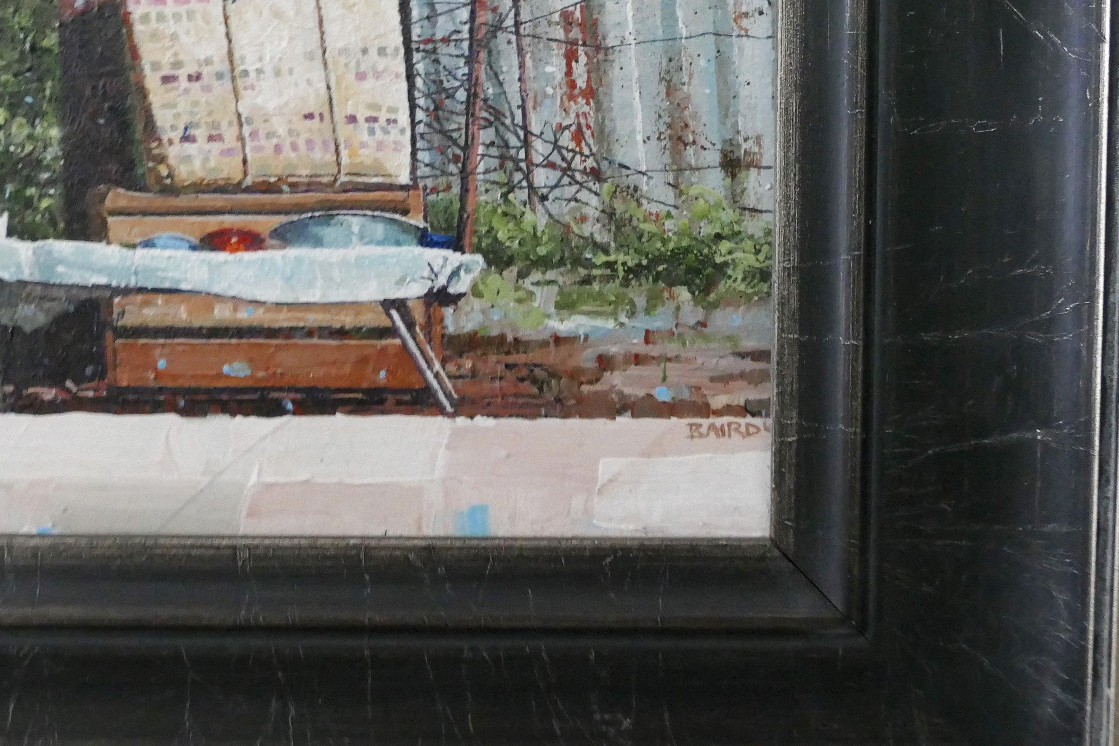 Dwight Baird  'Mother And Child' 2015- Acrylic- Signed For Sale 4