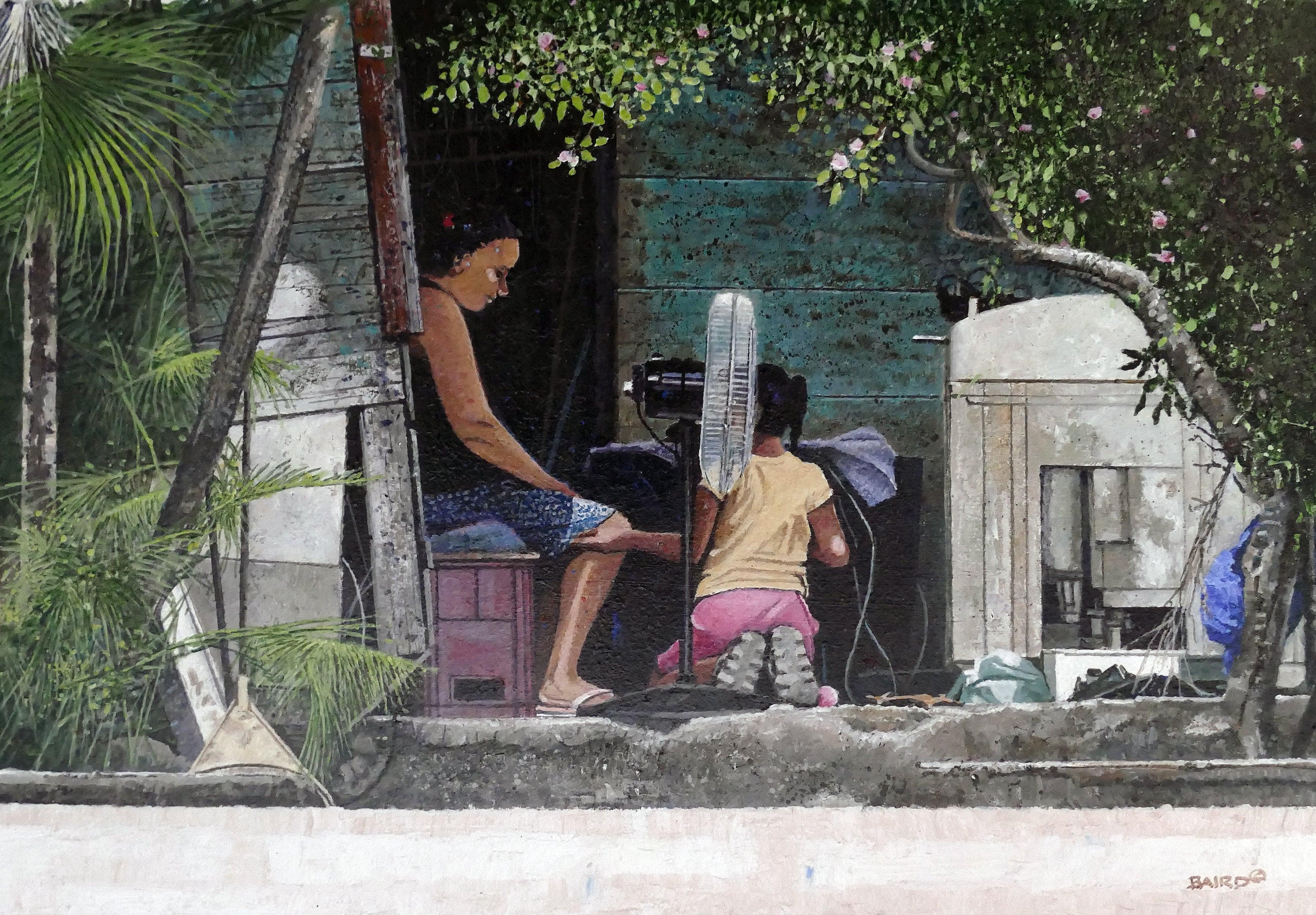 Cortés, Costa Rica - La maggior parte dei giorni in Costa Rica è molto calda e il caldo può rallentare le persone. A volte l'unica cosa da fare è sedersi con un ventilatore e aspettare il fresco della sera.

Spedizione e gestione: Spediamo in tutto