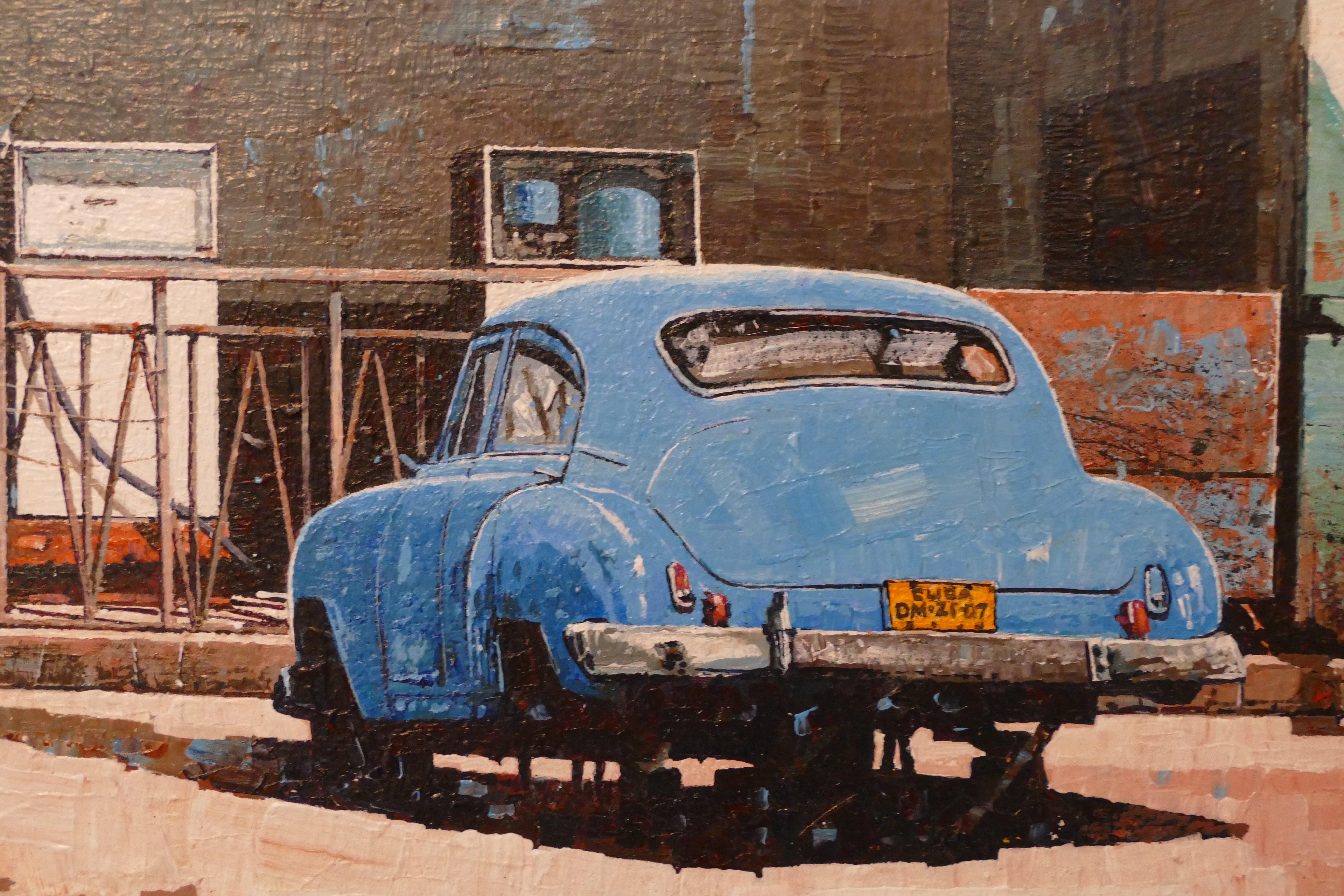 'Outta Gas' 2014- Acrilico- Firmato - Painting Contemporaneo di Dwight Baird