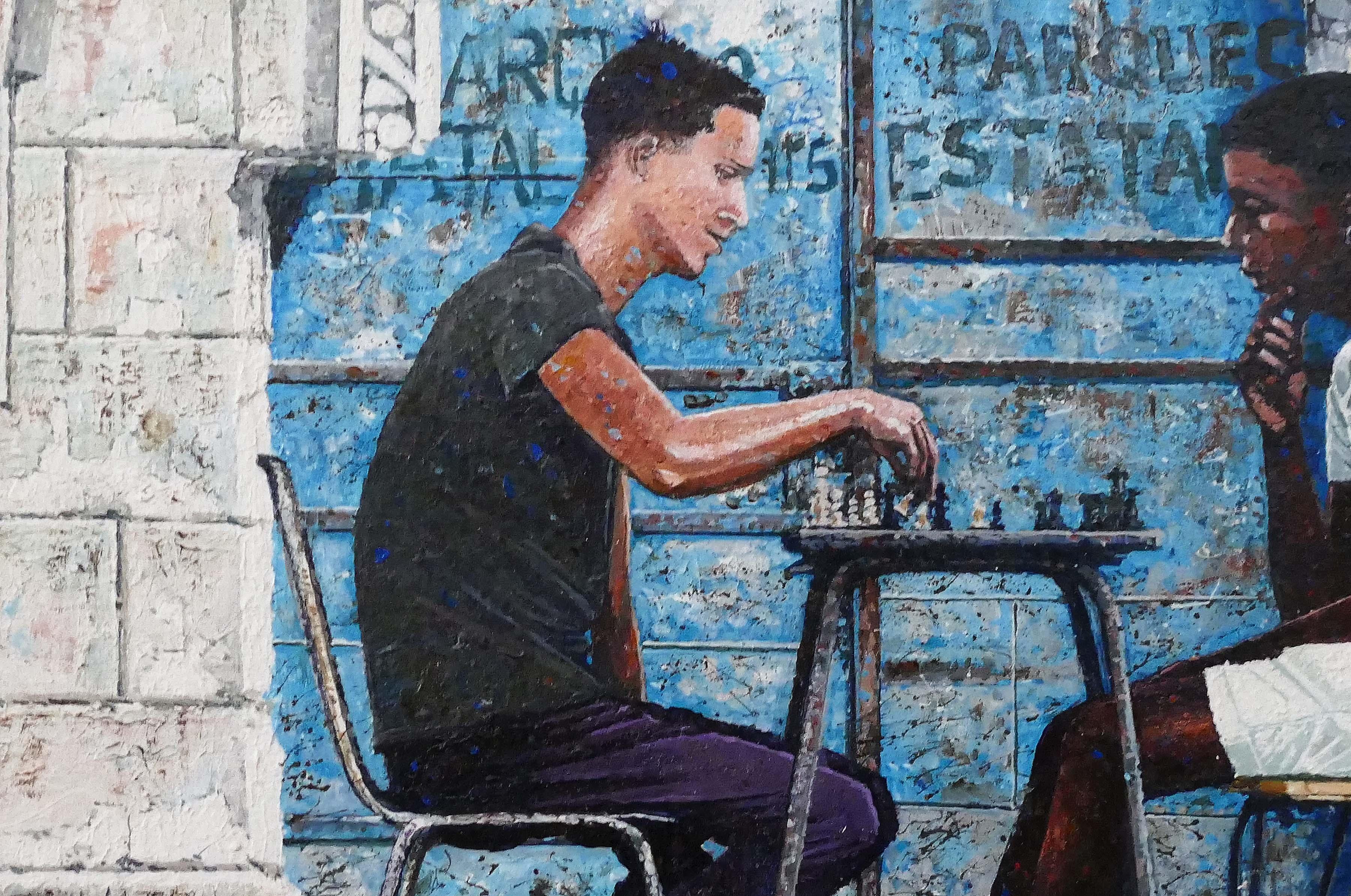 'Parqueo Estatal' 2018- Acrílico- Firmado - Painting Contemporáneo de Dwight Baird