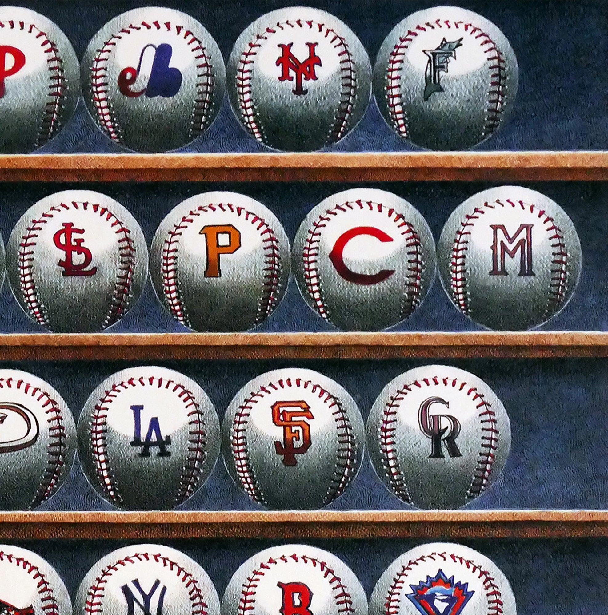 Dwight Baird - Rosso, Whiting e Blu dalla Collection'S di Baseball in vendita 2