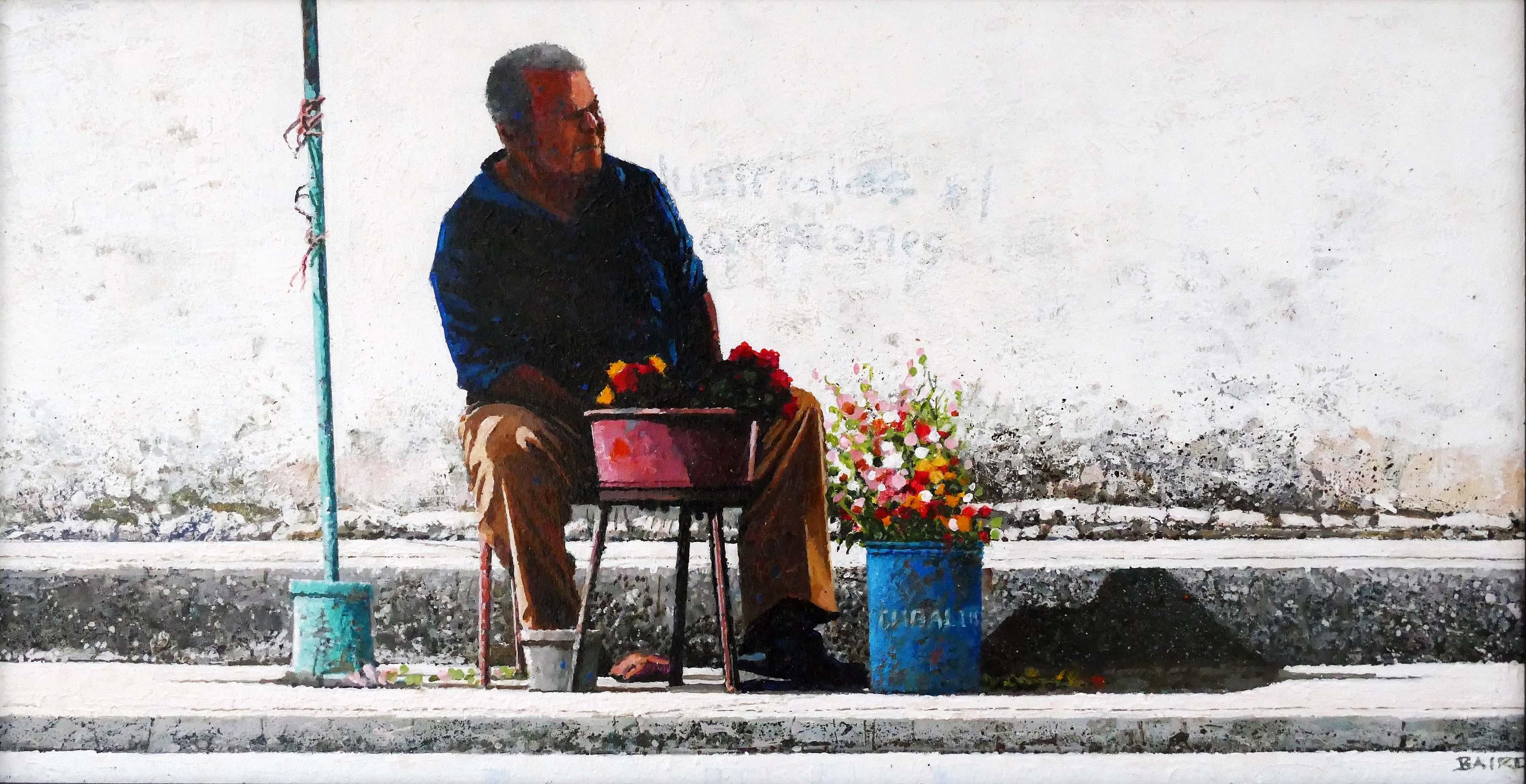 Landscape Painting di Dwight Baird - 'Piccola ombra' 2020- Acrilico- Firmato