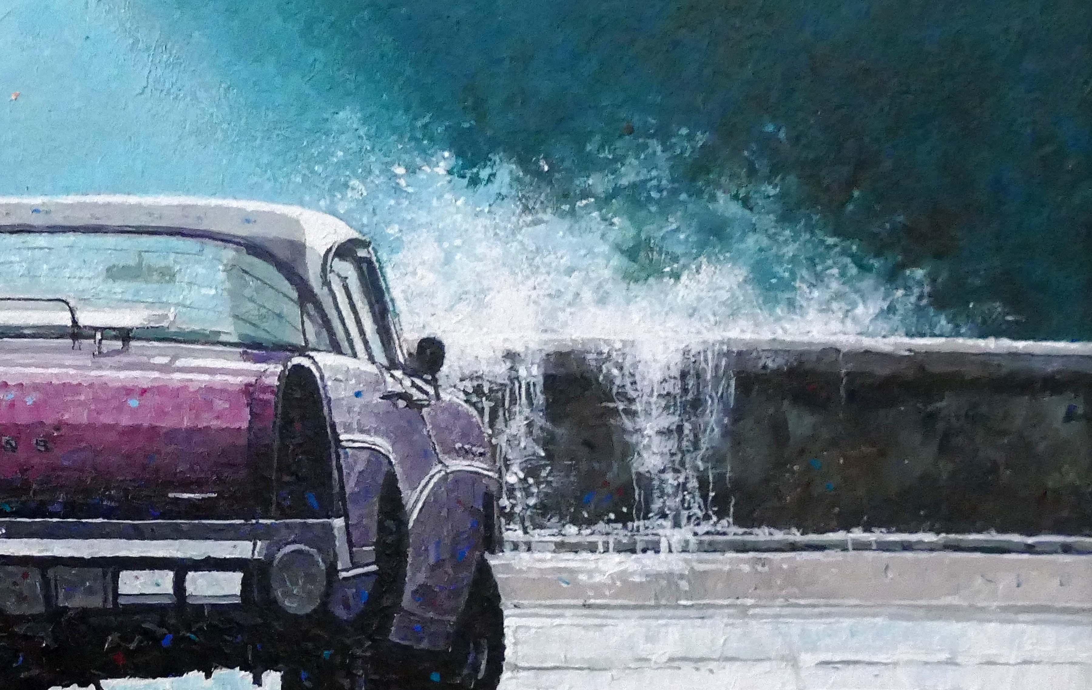 Farolas - Painting Contemporáneo de Dwight Baird