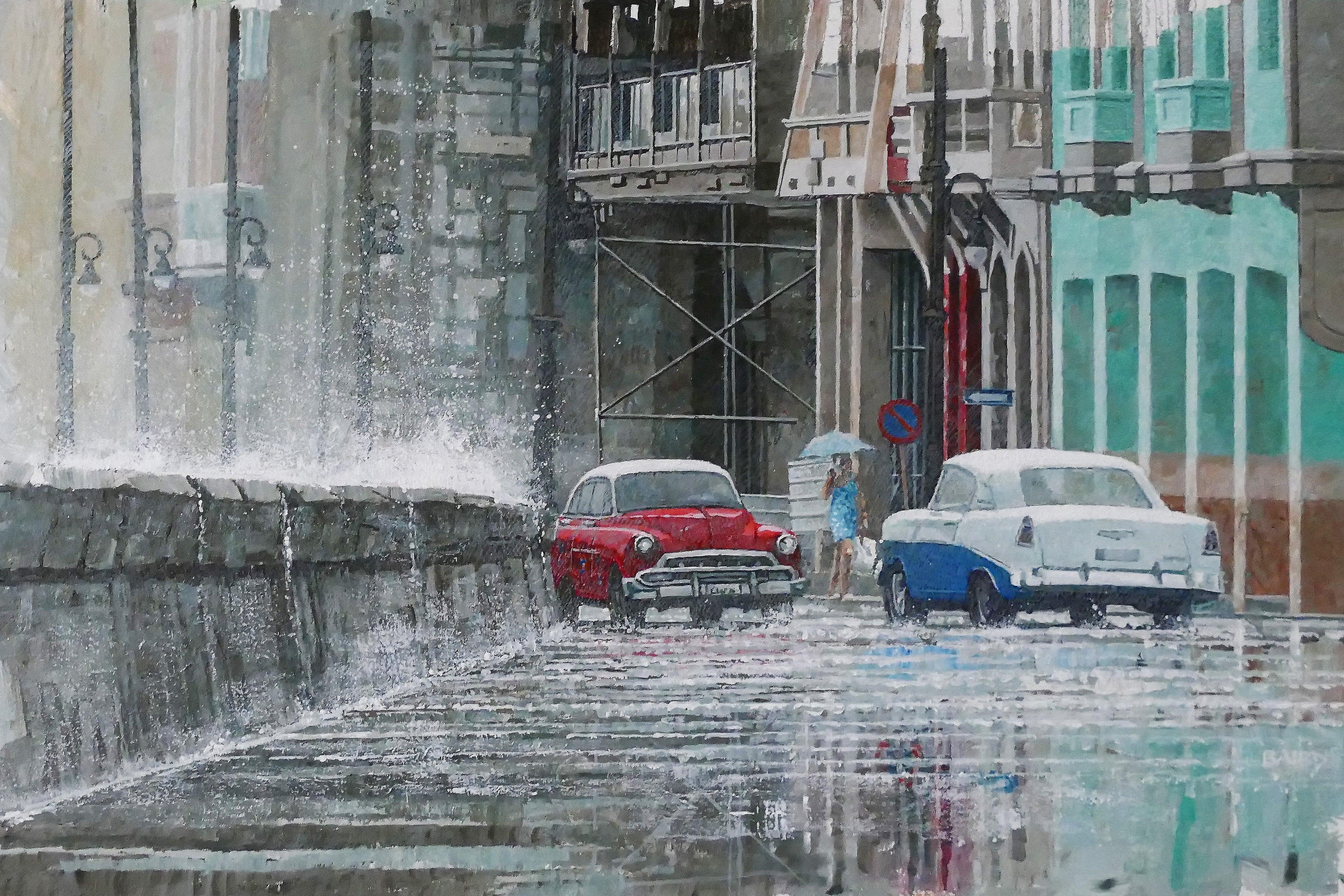 Pared de Agua Blanca - Painting de Dwight Baird