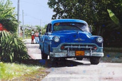 Dwight Baird „ Azul, Kuba“ 2019- Gemälde- signiert