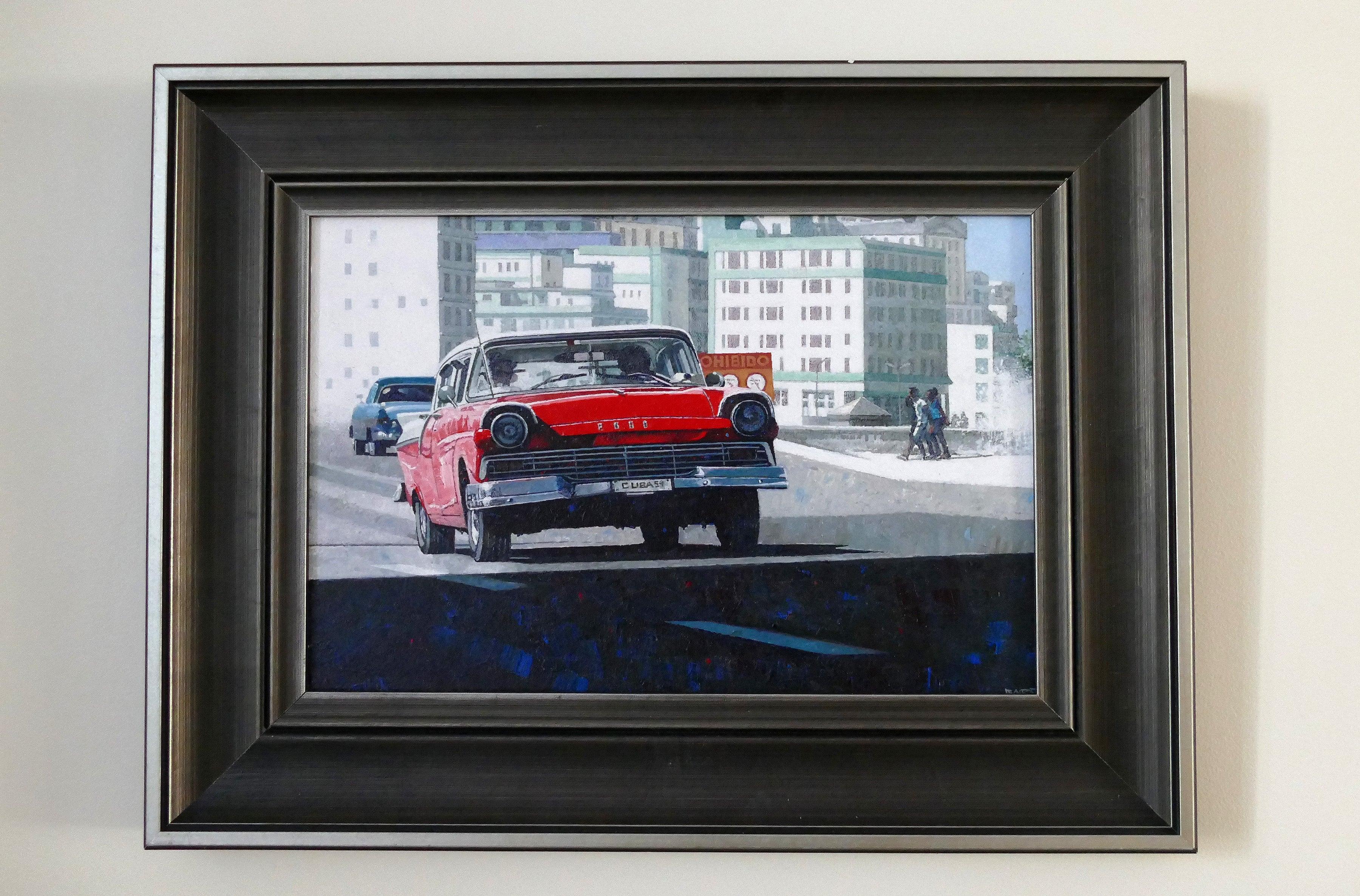 Dwight Baird 'Big Revvin' Red' 2023- Acrylic- Signed For Sale 4