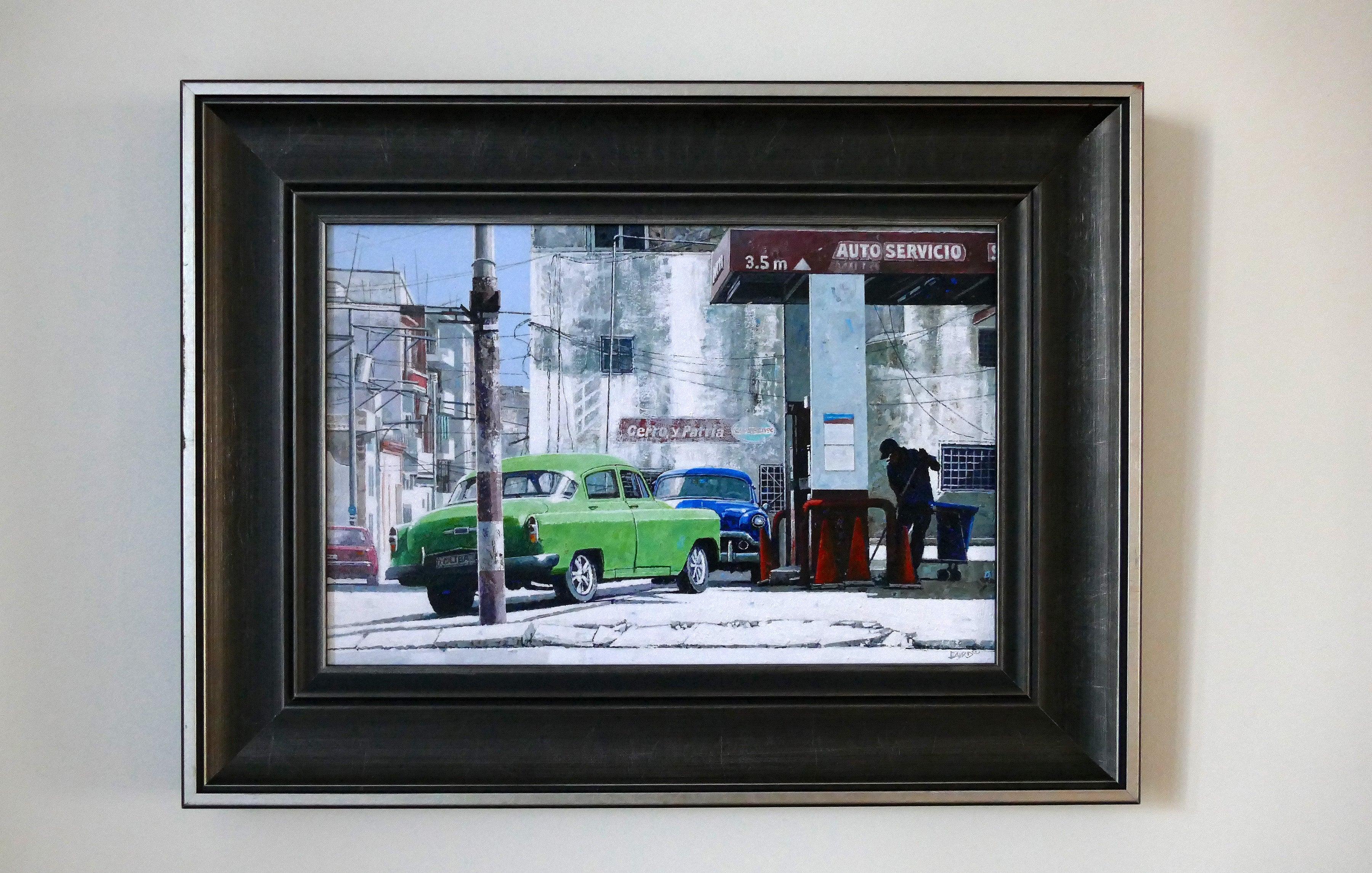 Dwight Baird „Cerro Y Patria“ 2019- Acryl- Signiert im Angebot 4