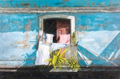 Dwight Baird „Laundry on High“ 2005- Giclee- Signiert