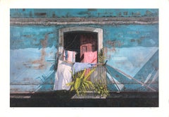 Dwight Baird "Lavandería en las alturas" 2005- Giclee- Firmado