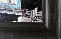 Old Friends Acrylic Print, Framed, Signed, Circa 2017, Havana Scene