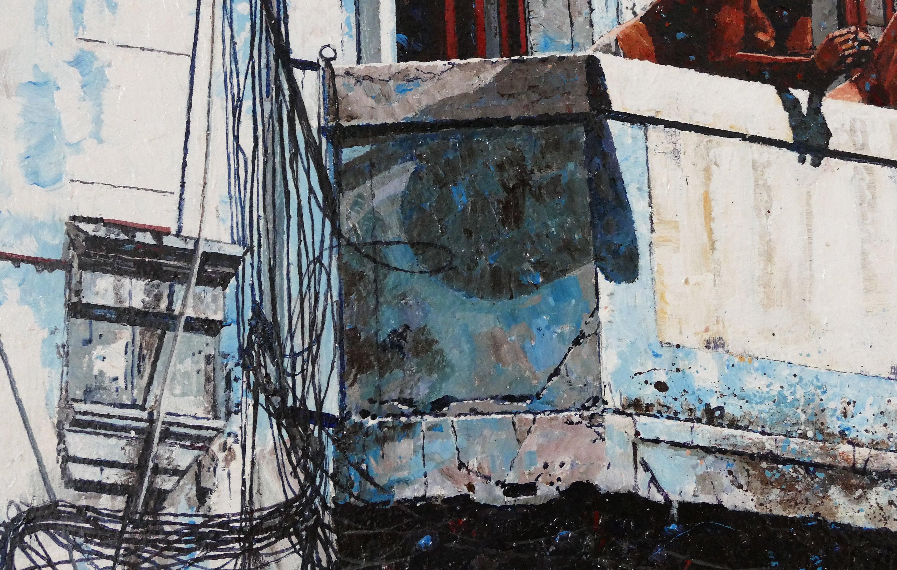 Dwight Baird 'Old Friends' 2017- Acrylic- Signed For Sale 3