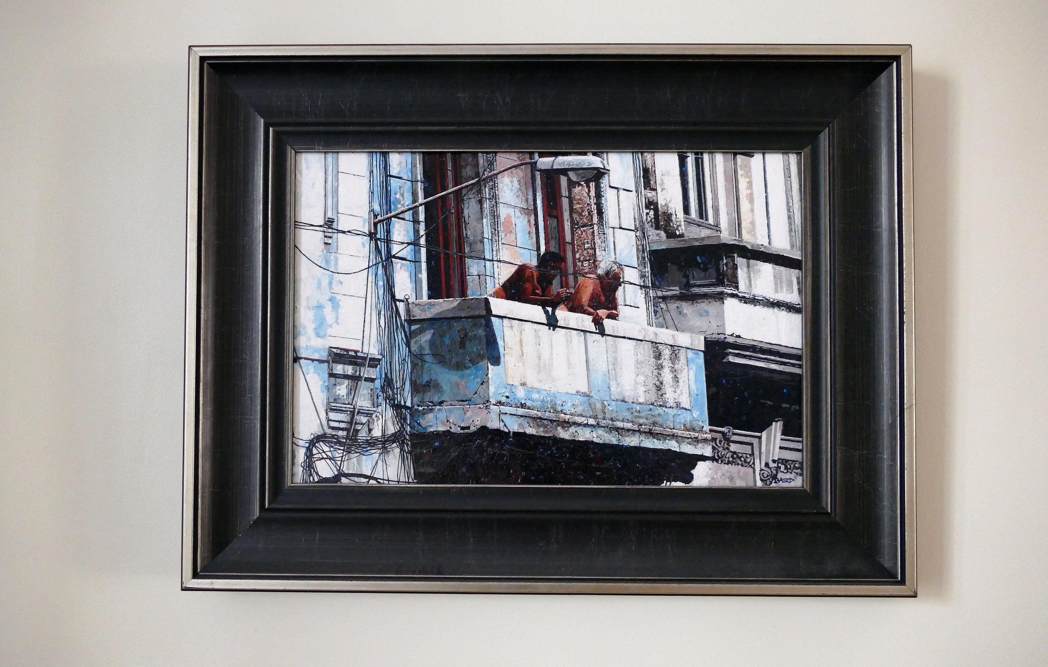 Dwight Baird 'Old Friends' 2017- Acrylic- Signed For Sale 4