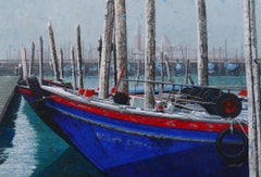 Dwight Baird „Posts, Venise“ 2019- Gemälde- signiert