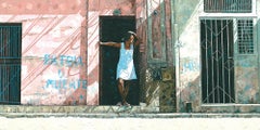 Dwight Baird „Das Mädchen mit roten Schuhen“ 2005- Giclee