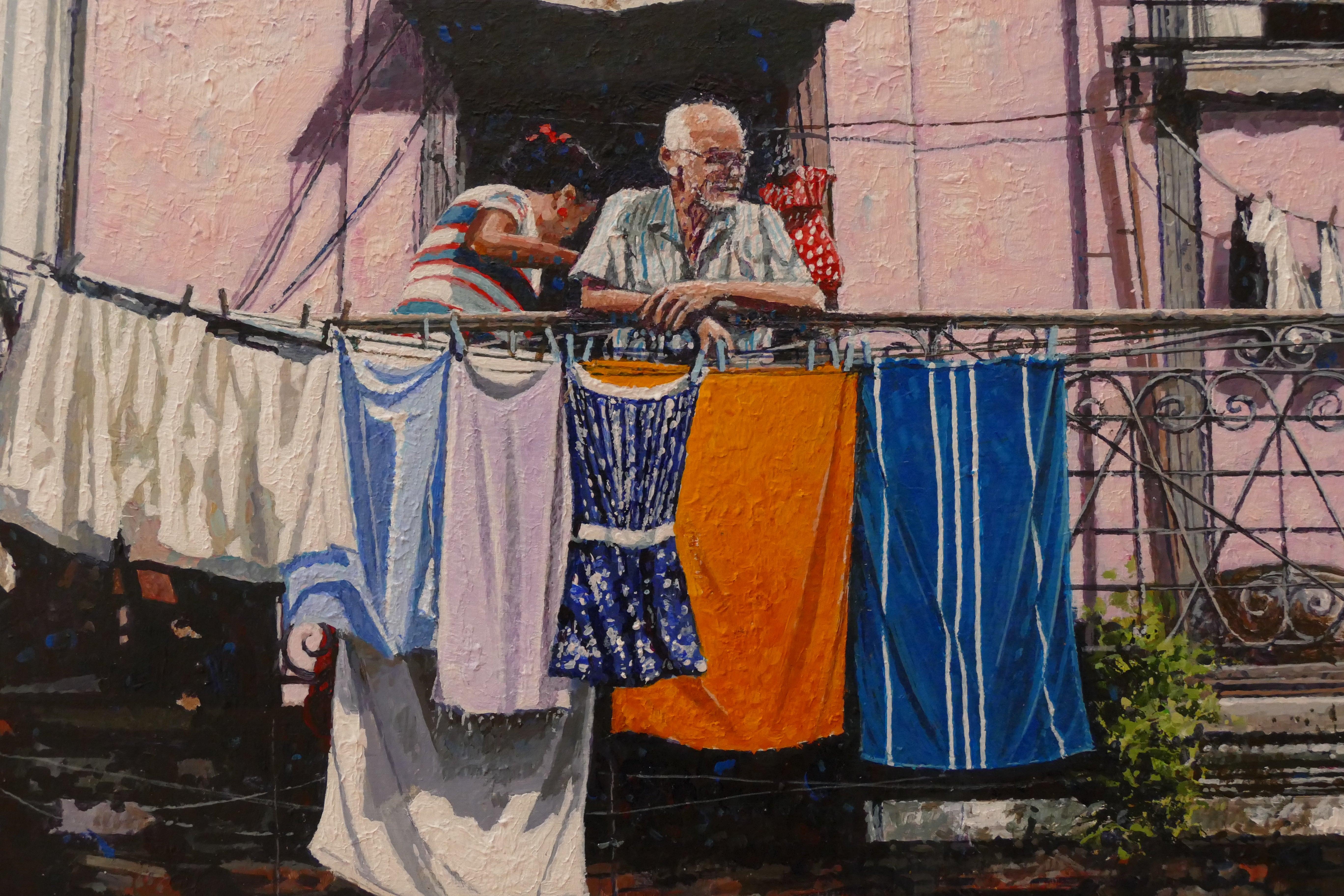 Dwight Baird „Together“ 2020- Acryl- Signiert im Angebot 1