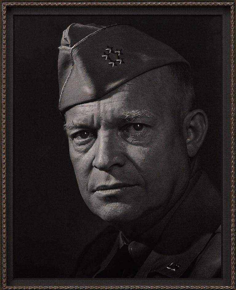 Dwight Eisenhower, signierte Karte mit Brief auf persönlichem Briefkopf (amerikanisch) im Angebot