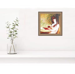 Untitled, Figurative, Acrylic on Canvas by Contemporary Indian Artist "In Stock"