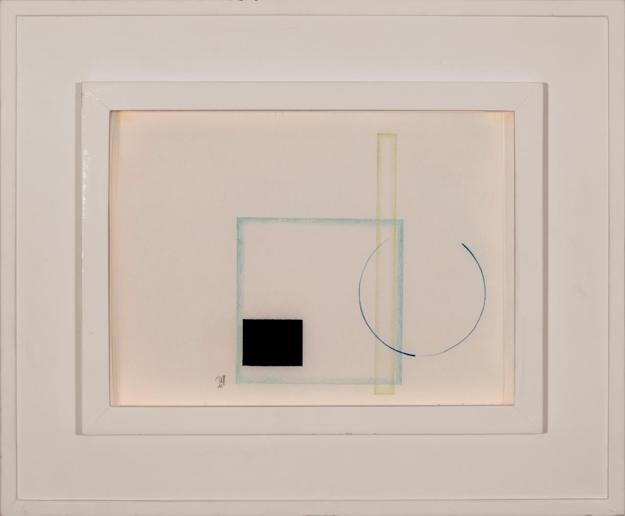 ""Composition de collage" - Mixed Media Art de Dwinell Grant