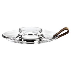 DWL Block Candle Holder, Clear