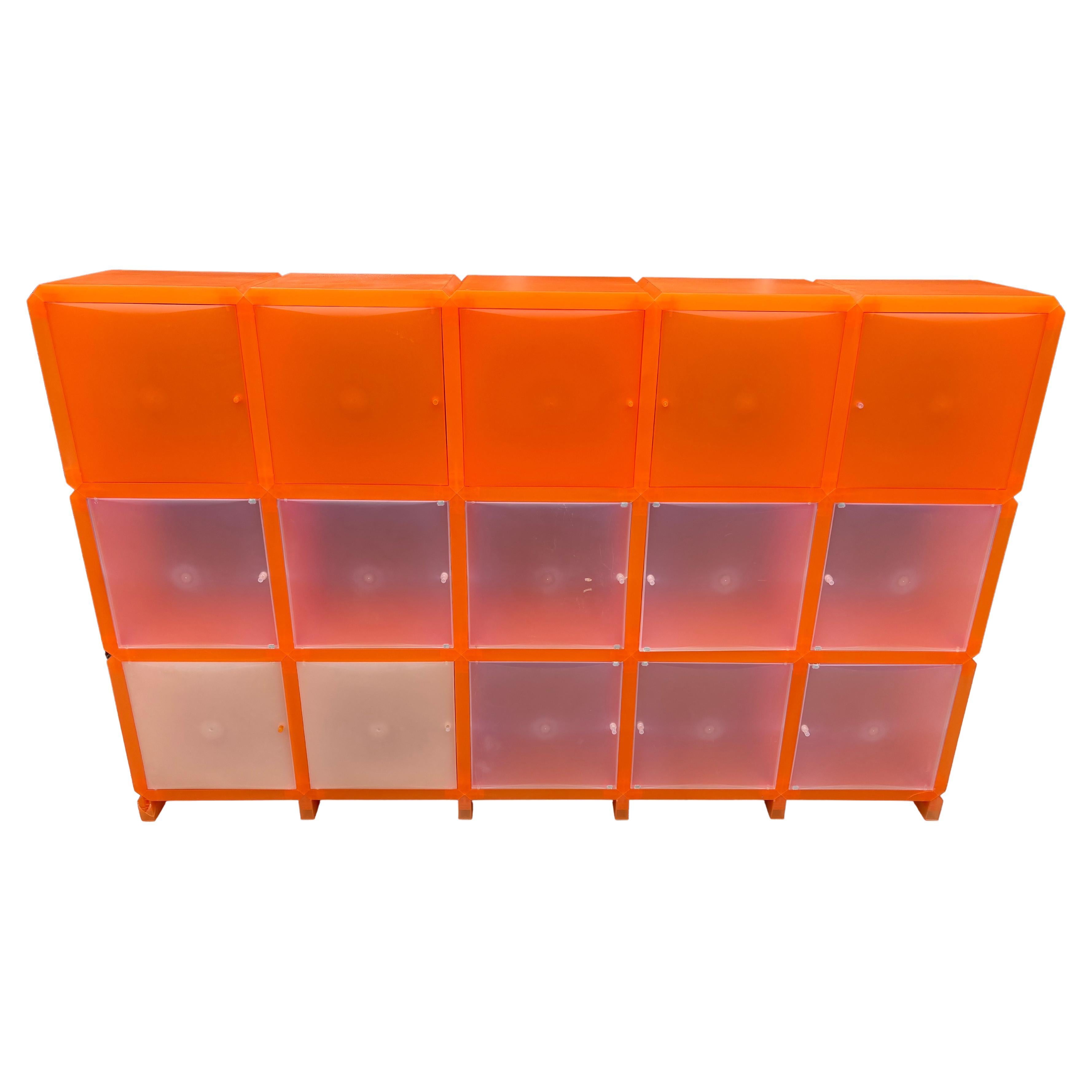 DWR Cubitec Modular Shelving System by Doron Lachisch For Sale