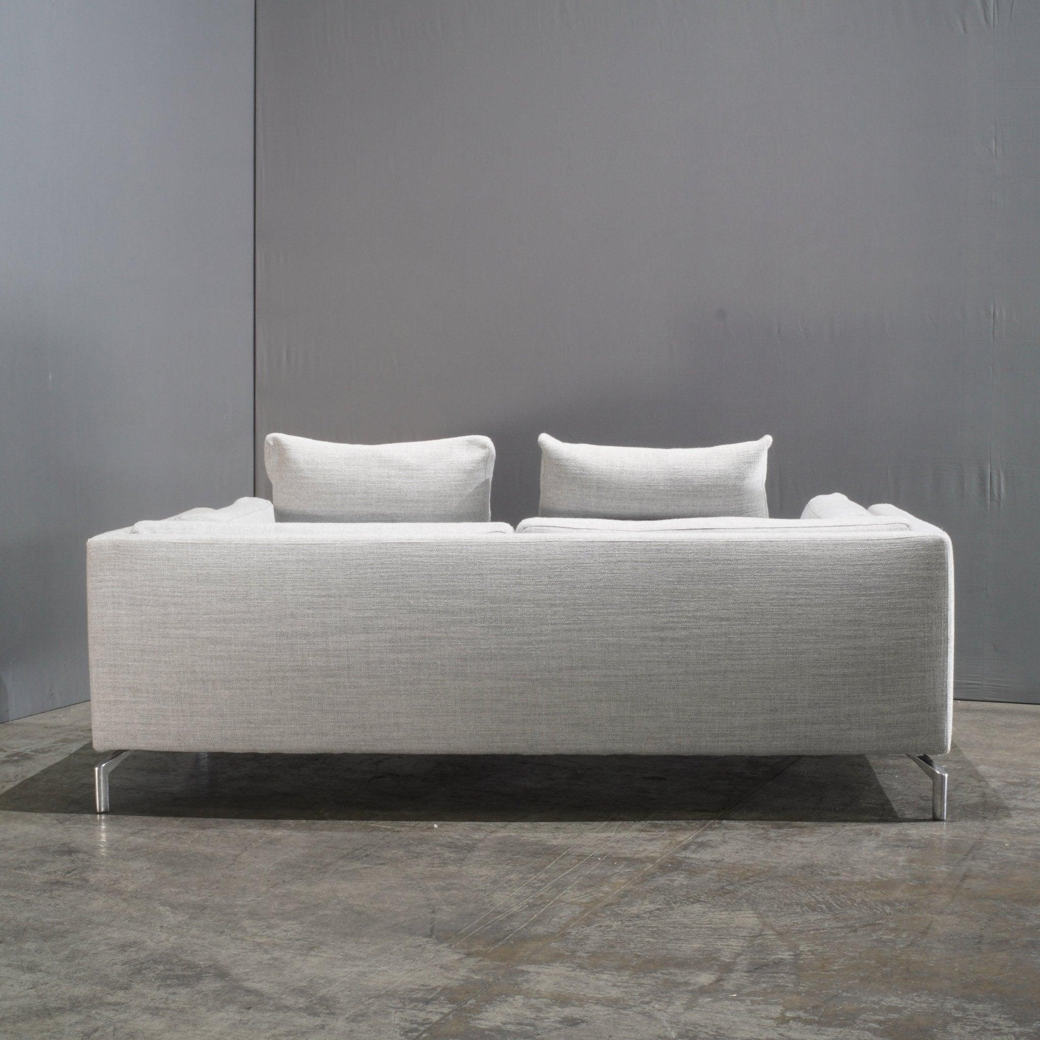 DWR Grey Como Sofa by Giorgio Soressi 1