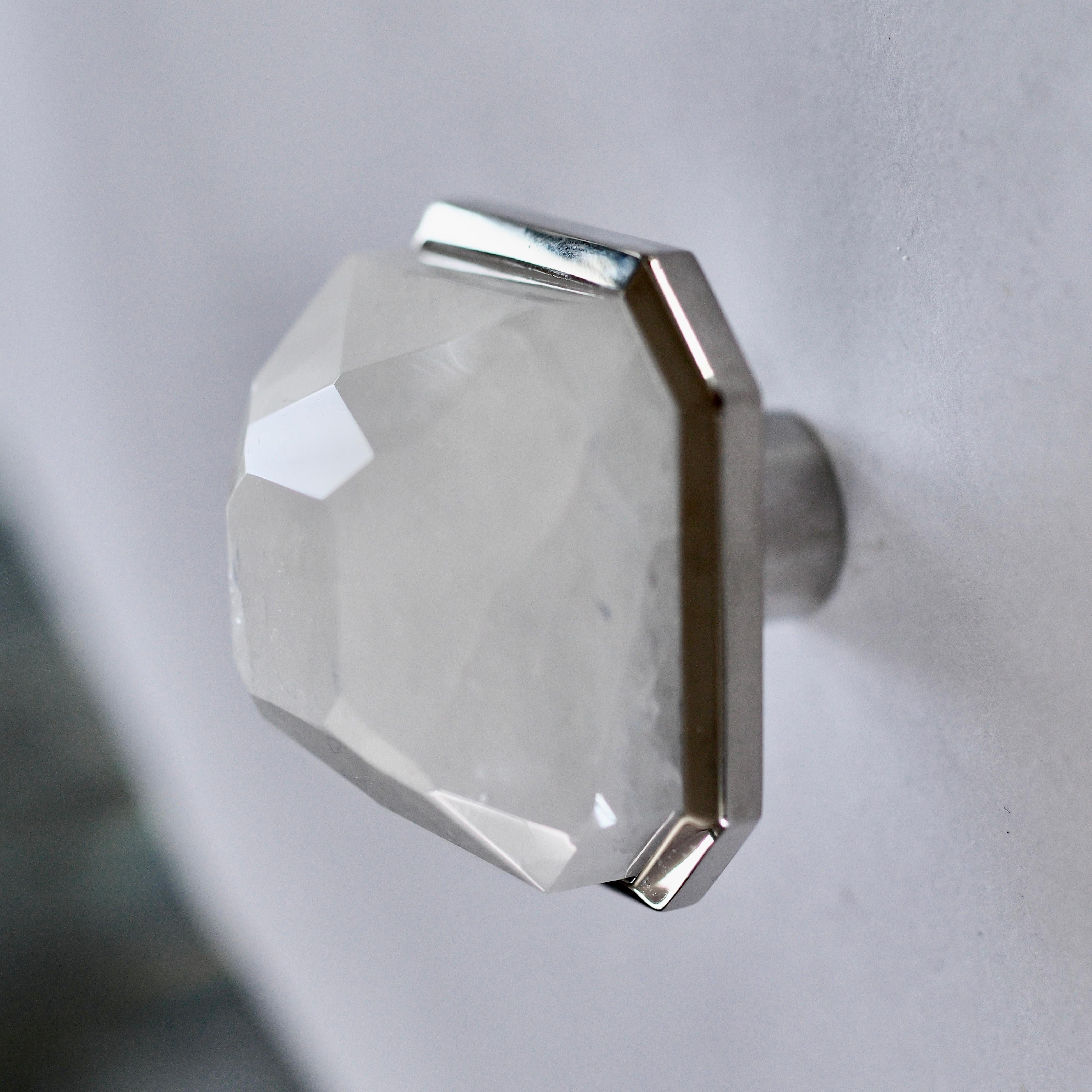 DWR Rock Crystal Knobs by Phoenix  For Sale 1