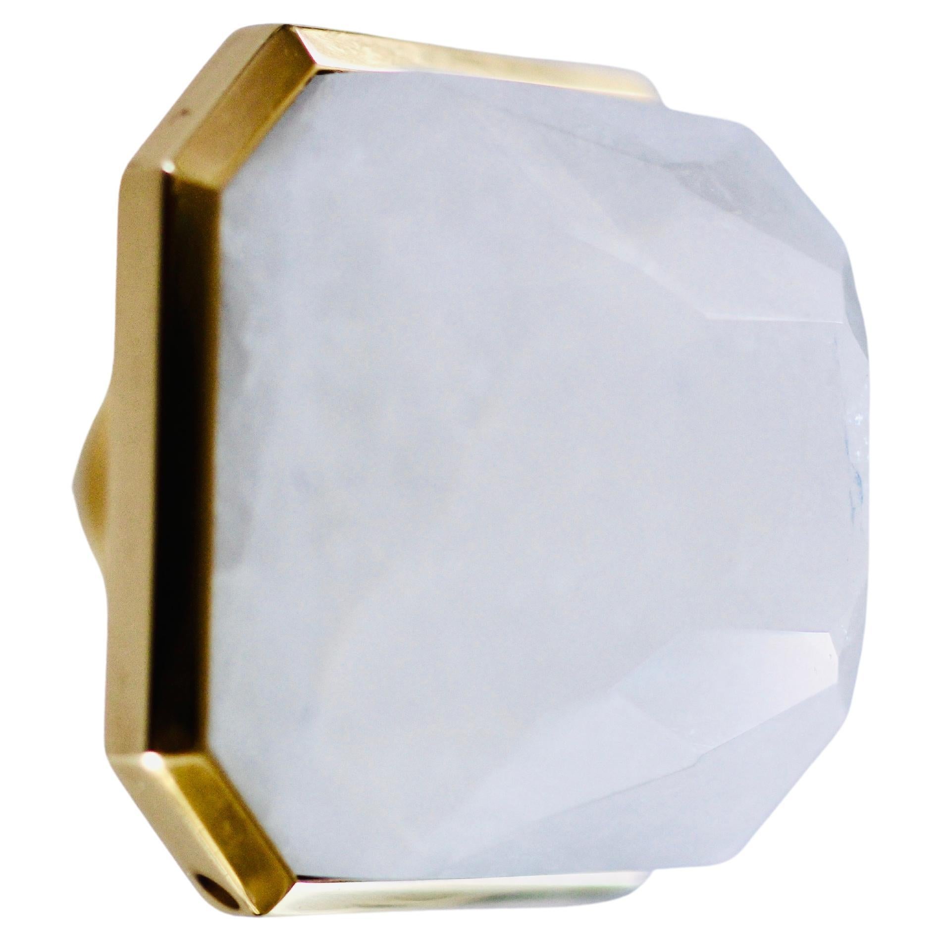 DWR Rock Crystal Knobs by Phoenix  For Sale