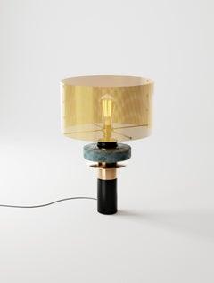 Dyane Table Lamp in Brass, Aluminum & Stainless Steel by Studio Marine Breynaert
