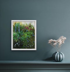 Summer Garden Study IV by Dylan Lloyd, Contemporary painting, Original art