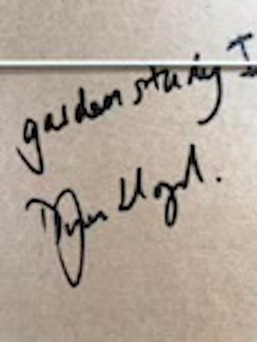 Sommergartenstudie VI von Dylan Lloyd [2022]
original und handsigniert vom Künstler 
Öl auf Leinenbrett
Bildgröße: H:30 cm x B:20 cm
Gesamtgröße des ungerahmten Werks: H:30 cm x B:20 cm x T:0,5cm
Rahmengröße: H:41 cm x B:36 cm x T:3,5cm
Verkauft