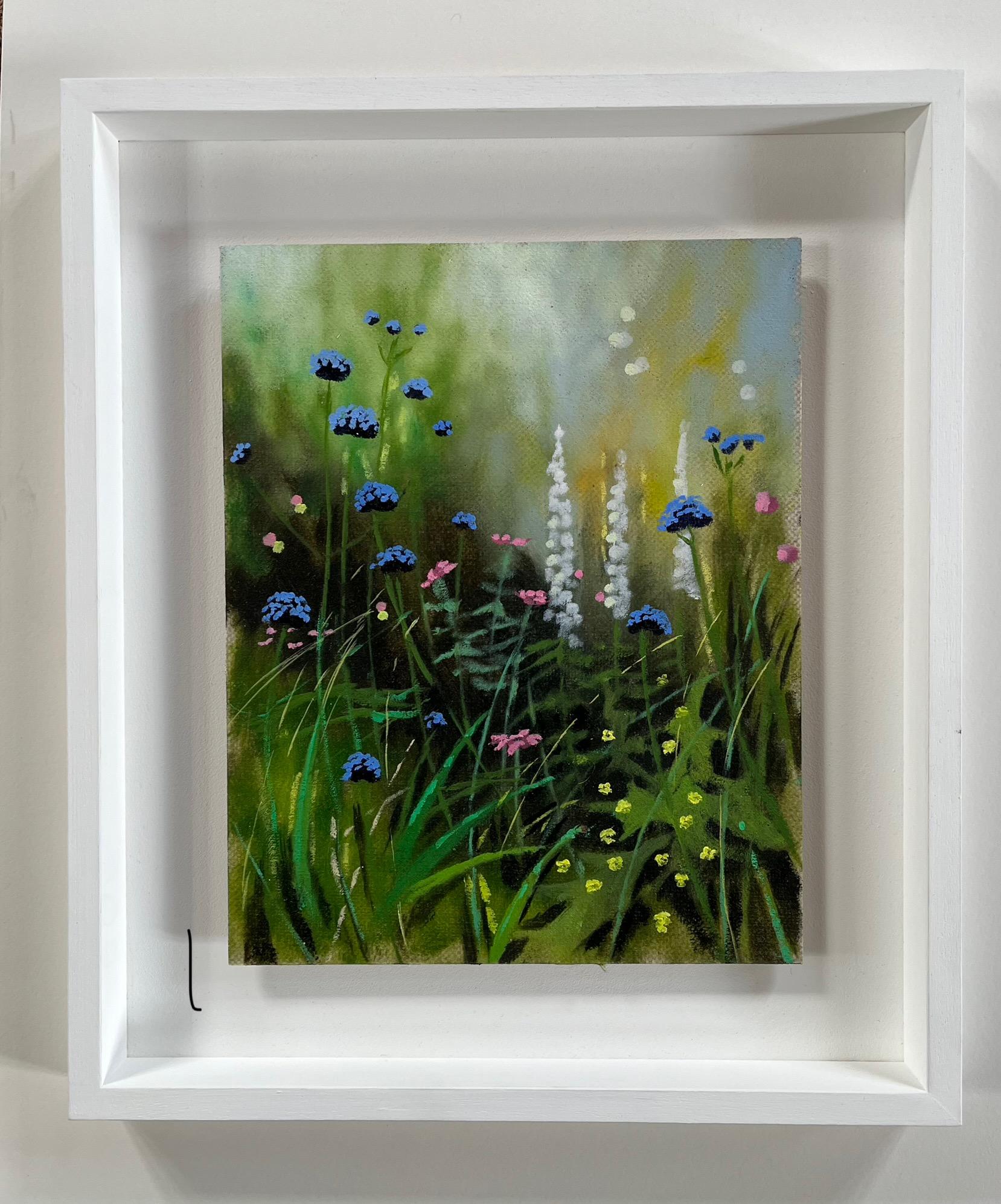 Landscape Painting di Dylan Lloyd - Studio di giardino II 2025, quadro originale, pittura contemporanea, natura