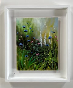 Studio di giardino II 2025, quadro originale, pittura contemporanea, natura