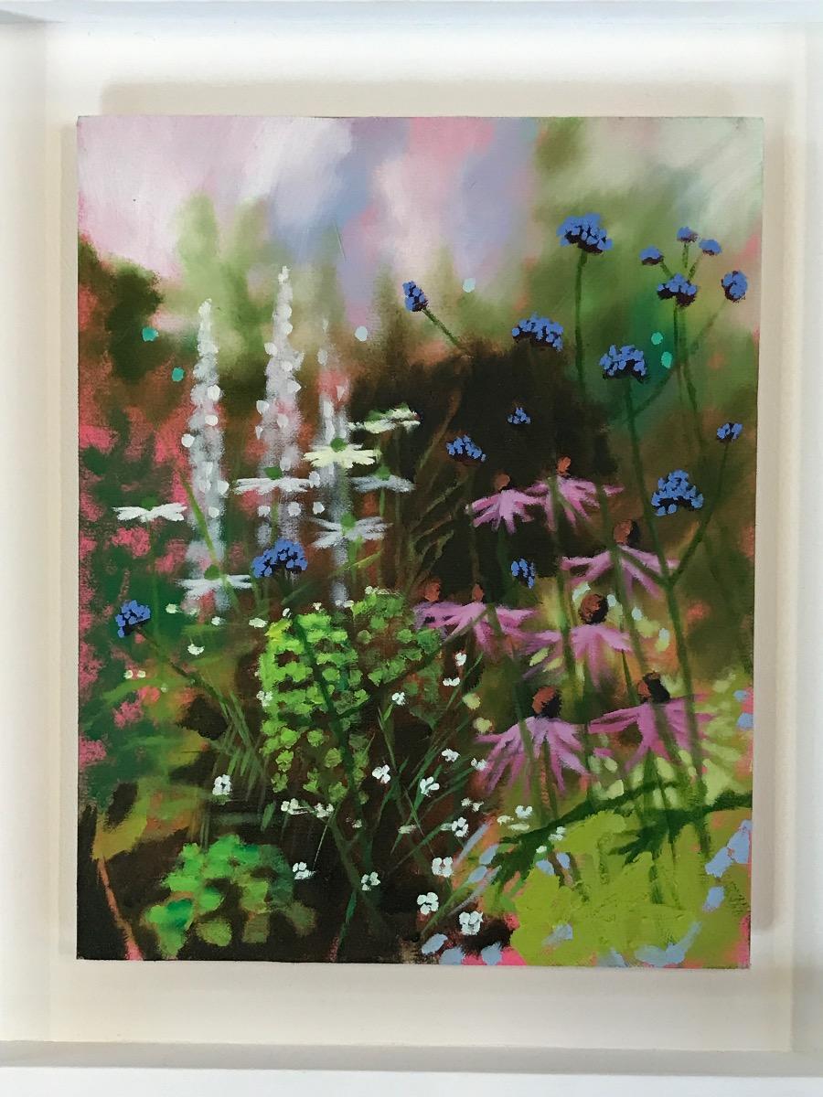 Garden Study, original painting, contemporary painting, nature, still-life For Sale 3