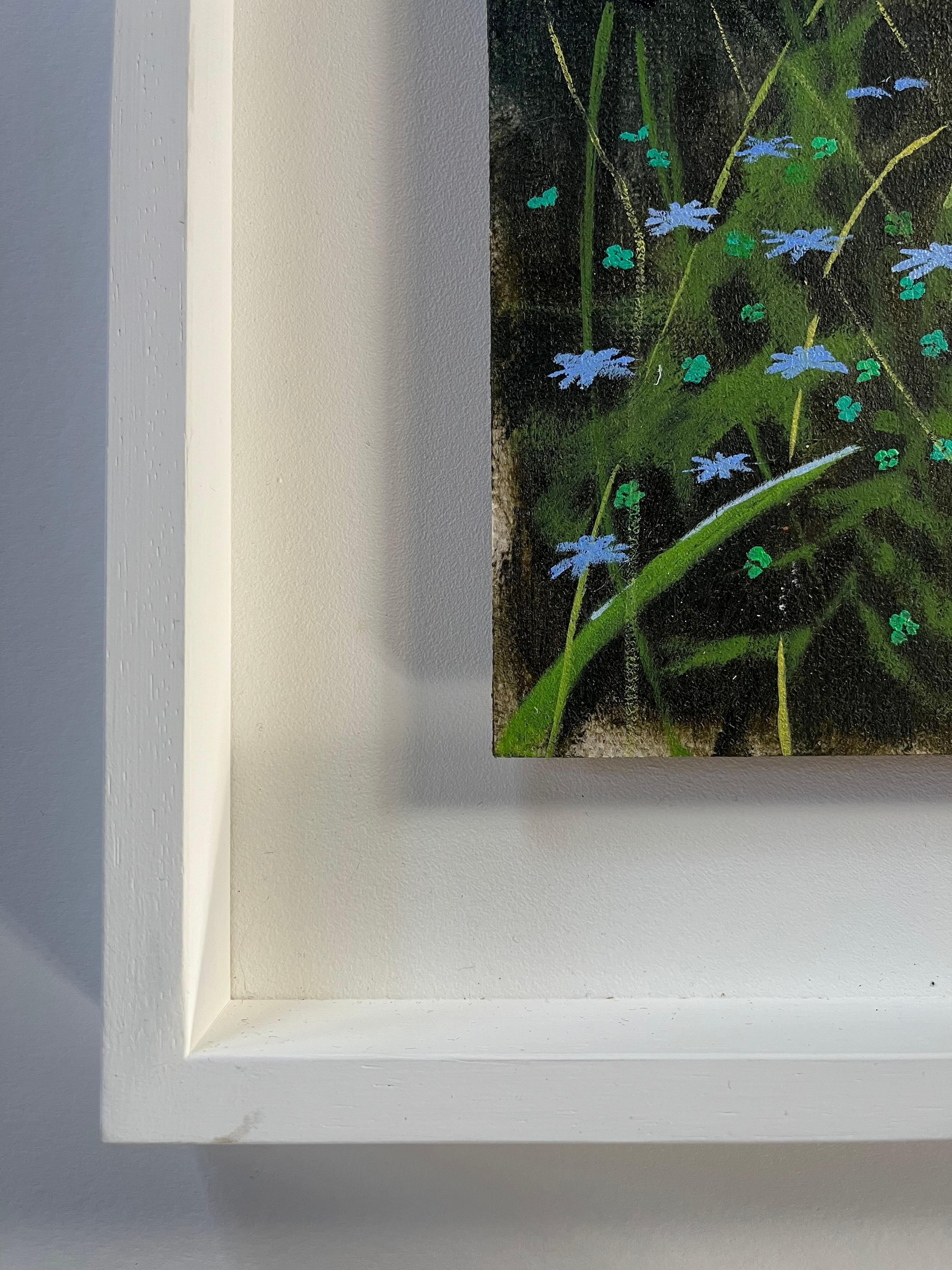 Estudio de jardín VI 2025, pintura original, pintura contemporánea, naturaleza en venta 1