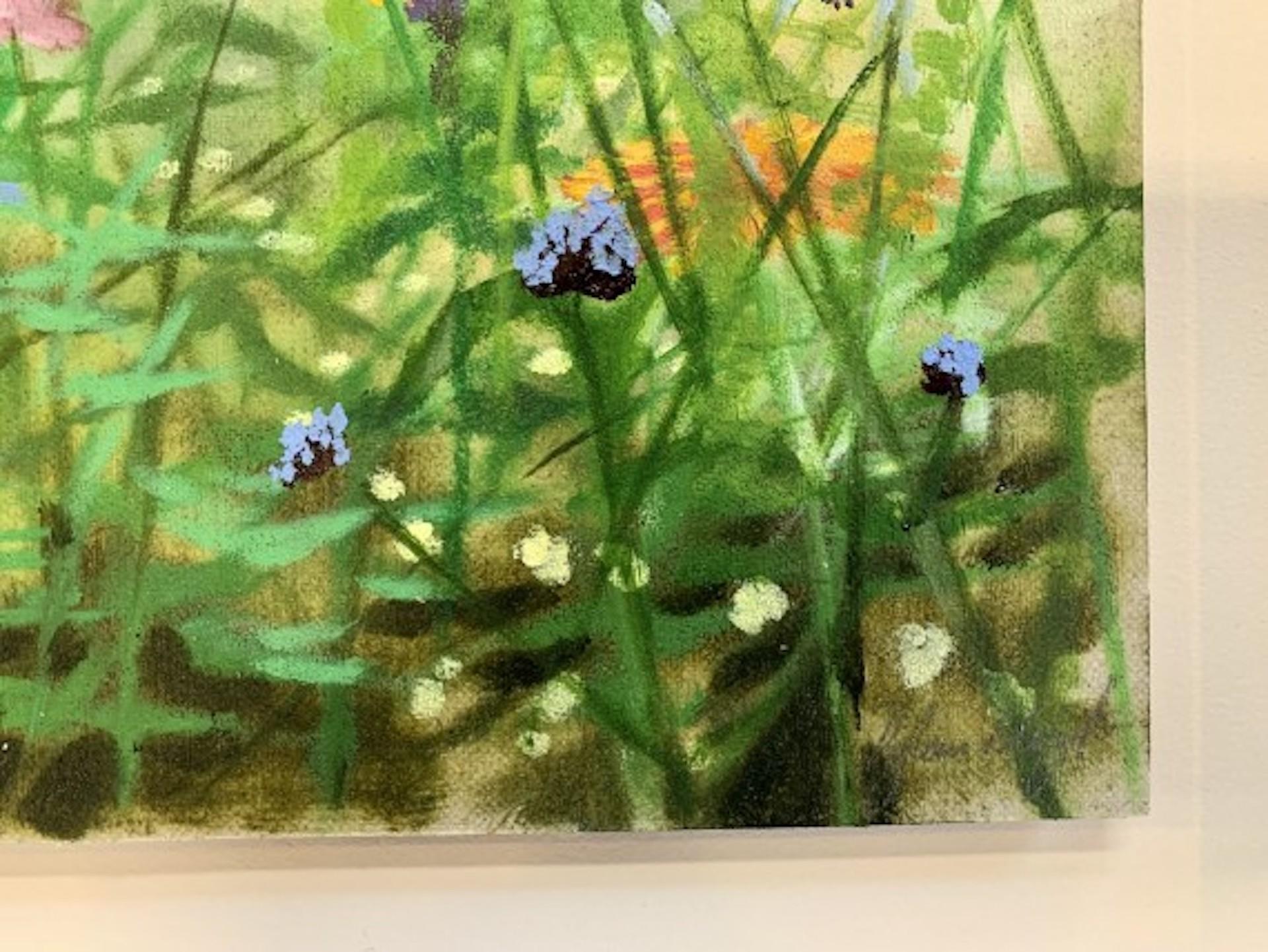 Hampshire Garden I, Dylan Lloyd, Original Floral Oil Painting, Realist Artwork For Sale 2