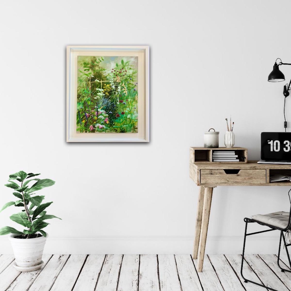 Giardino Hampshire II - Painting di Dylan Lloyd