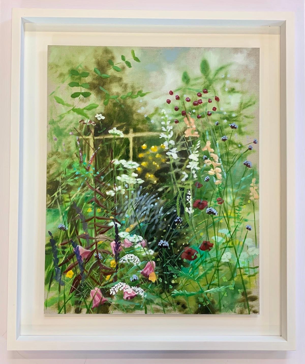 Hampshire-Garten II  (Realismus), Painting, von Dylan Lloyd