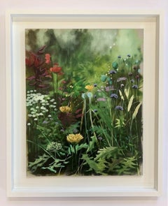 River Cottage Series (Large), Dylan Lloyd, Original Floral Painting, Affordable
