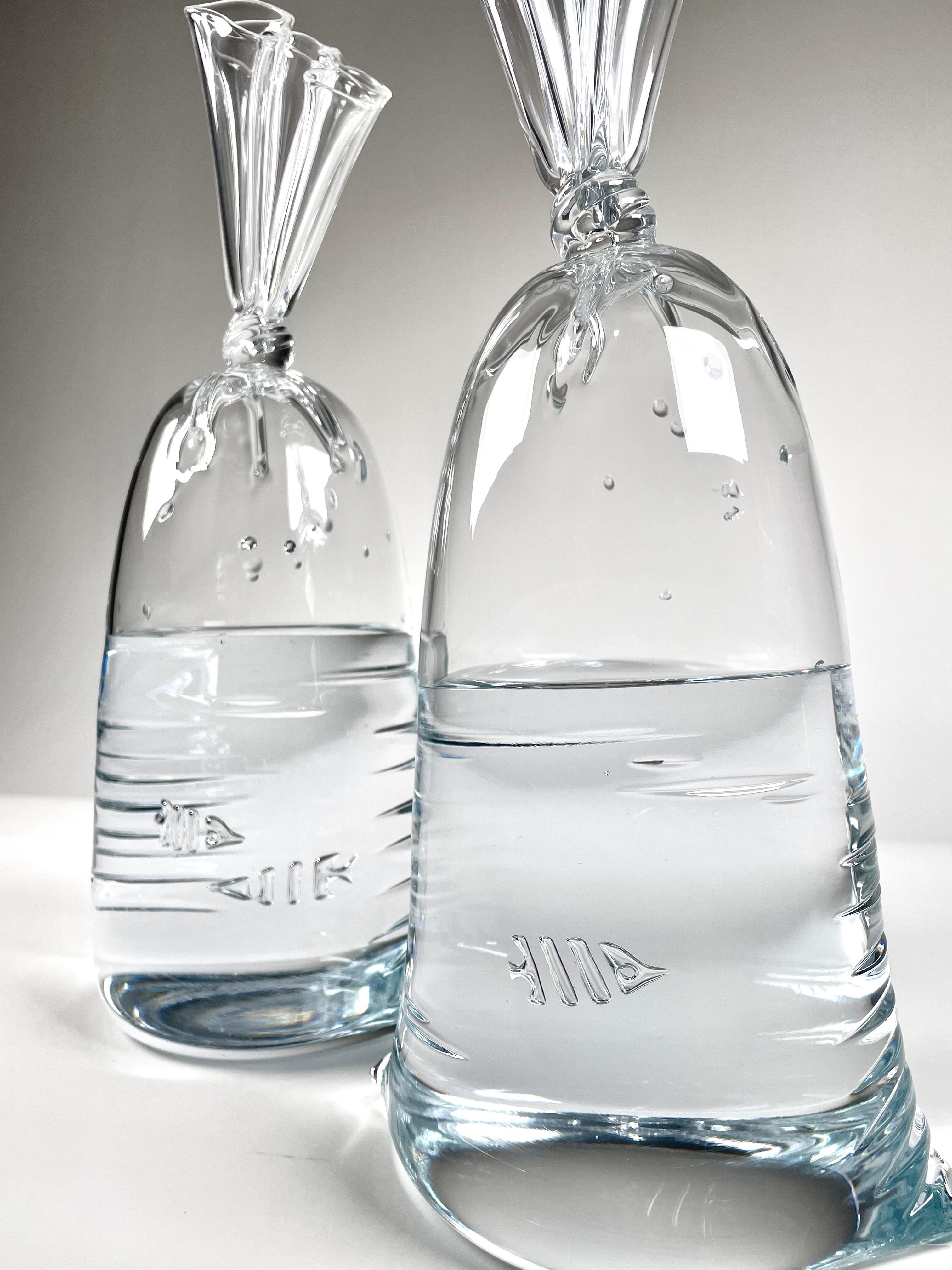 Dylan Martinez - Clear Single Bubble Fish Water Bag - Hyperreal Glass ...