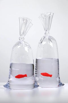 Dylan Martinez - H₂O/SiO₂ - Swedish Fish, Sculpture 2026