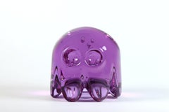 Dylan Martinez - Fantasma morado grande, Escultura 2024