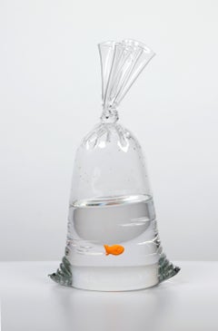 Dylan Martinez - Limited Edition Goldfish Cracker Water Bag 176, Sculpture 2023