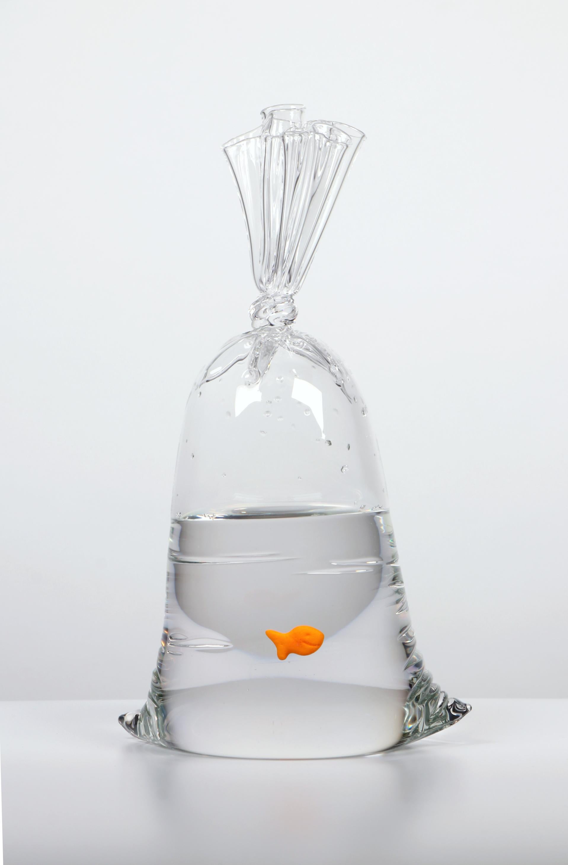 Dylan Martinez - Limited Edition Goldfish Cracker Water Bag 177, Sculpture 2023 1