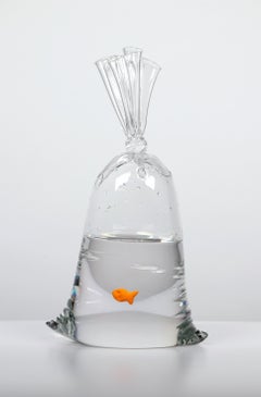 Dylan Martinez - Limited Edition Goldfish Cracker Water Bag 177, Sculpture 2023
