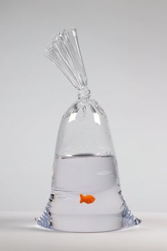 Dylan Martinez - Édition limitée Goldfish Cracker Water Bag 204, sculpture 2024