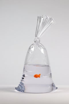 Dylan Martinez - Limited Edition Goldfish Cracker Water Bag 207, Sculpture 2024