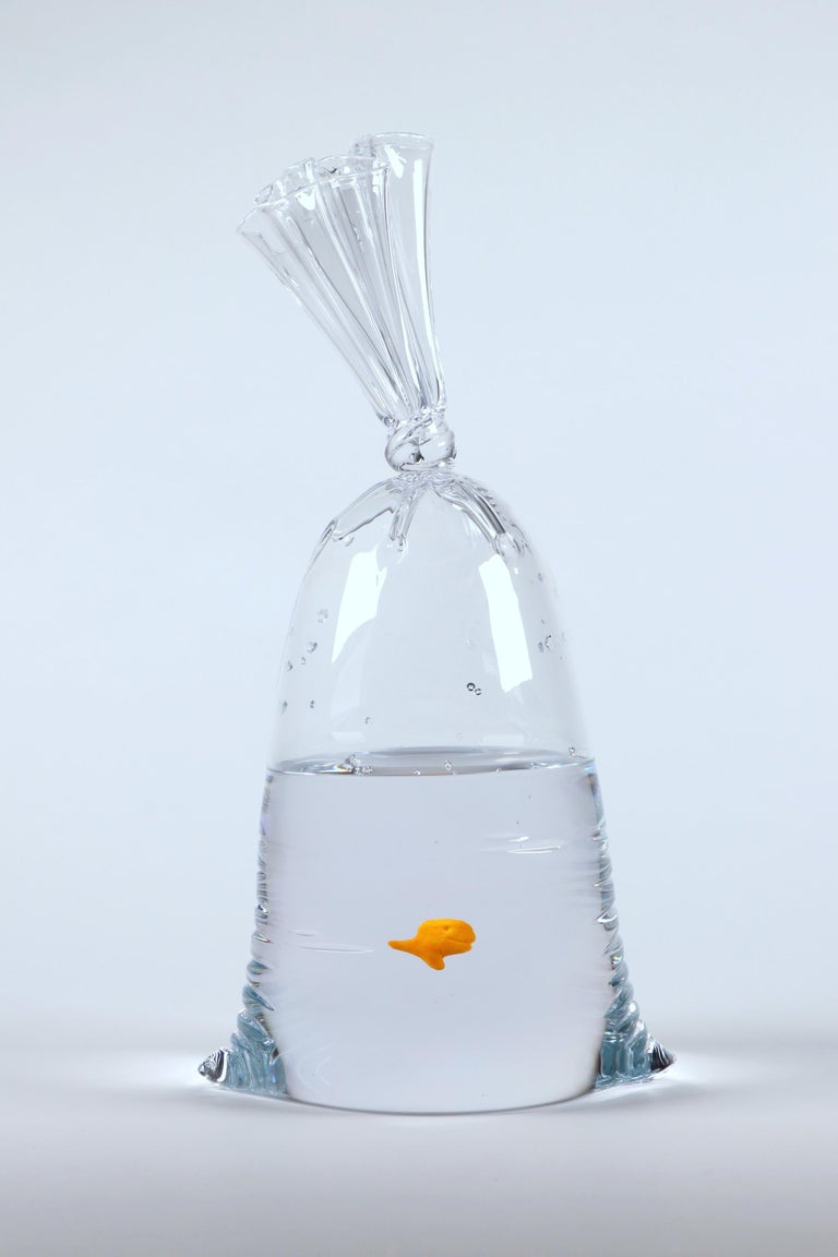 Dylan Martinez Limited Edition Goldfish Cracker Water Bag 254, Sculpture  2023