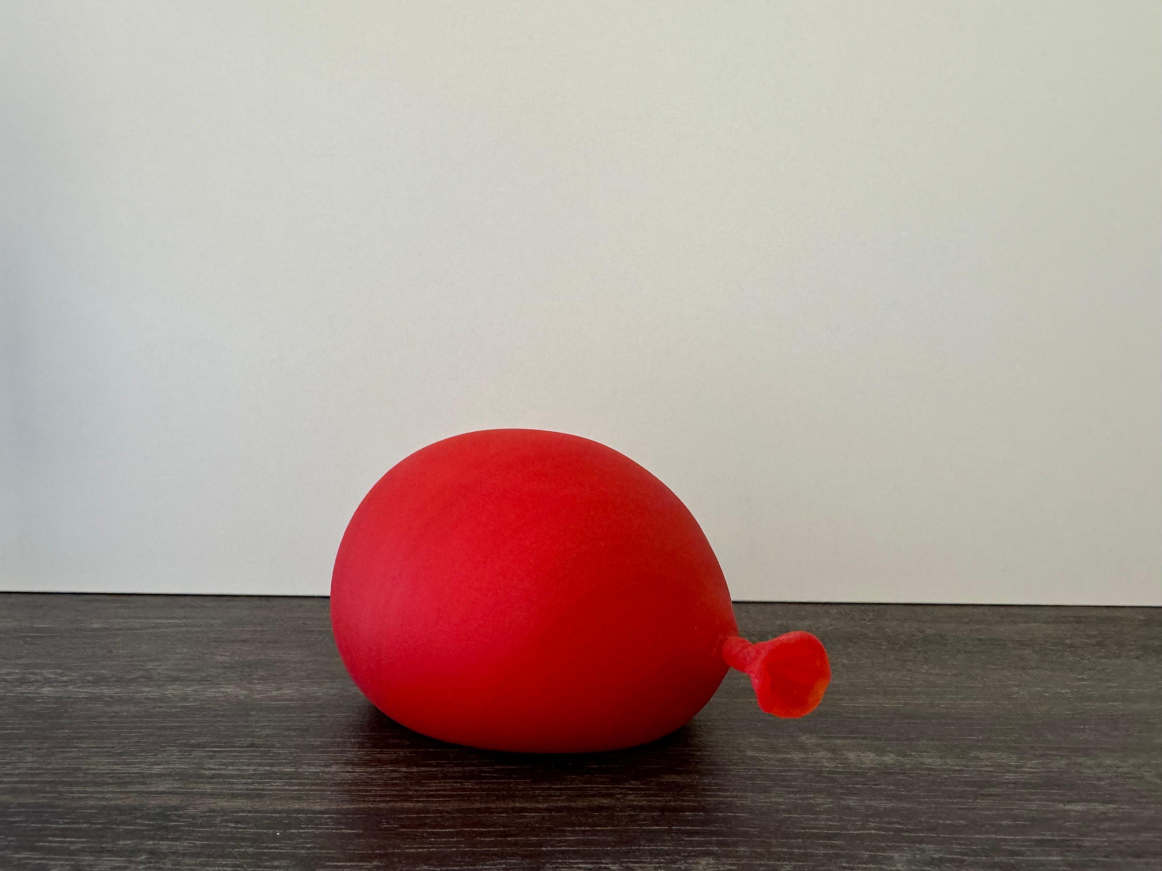 A hyper-realistic glass sculptor, Dylan
s playful creations deceive the eye with their lifelike appearance. Whether mimicking water balloons or plastic bags filled with water housing a goldfish cracker, each piece is meticulously designed and