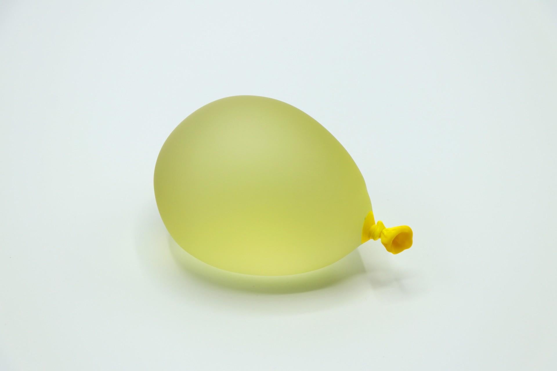 A hyper-realistic glass sculptor, Dylan
s playful creations deceive the eye with their lifelike appearance. Whether mimicking water balloons or plastic bags filled with water housing a goldfish cracker, each piece is meticulously designed and